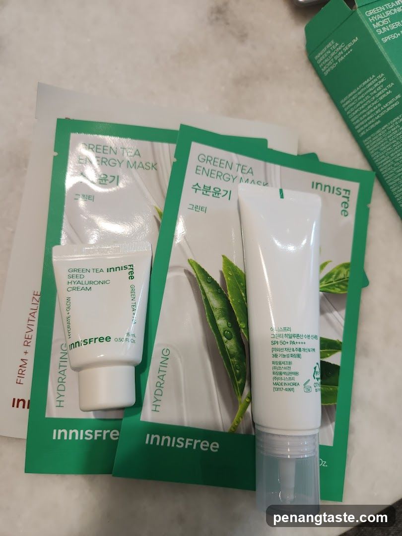 Innisfree Green Tea Skincare Products