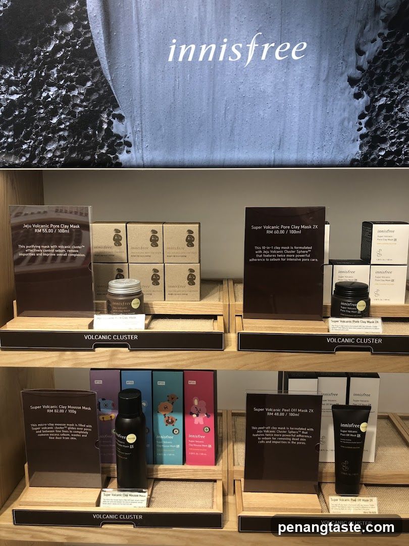 Innisfree Skincare Display