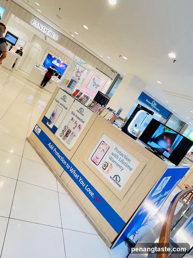 Mall Kiosk with Pandora Storefront