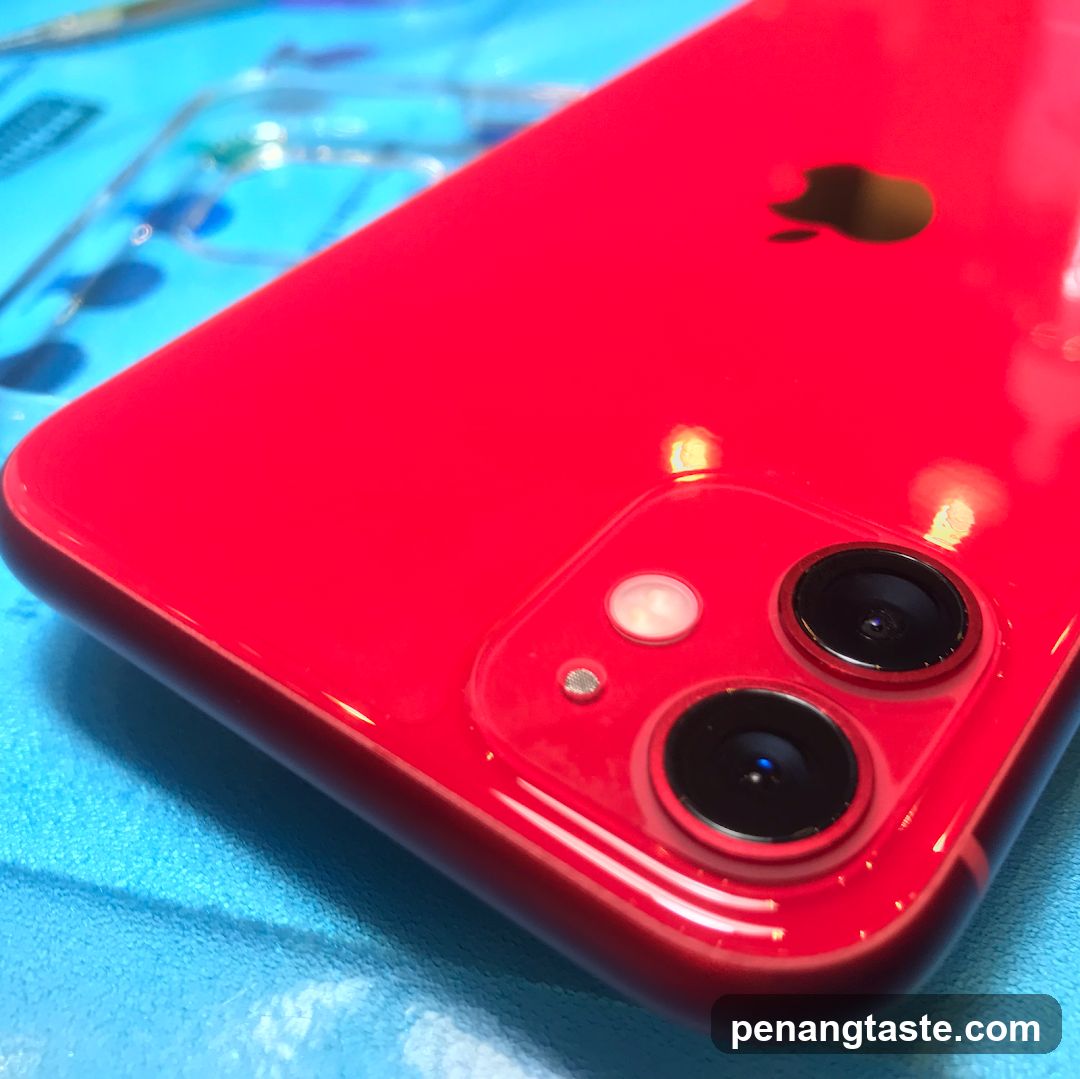Red iPhone 11