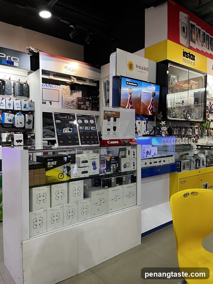 Electronics Store Interior