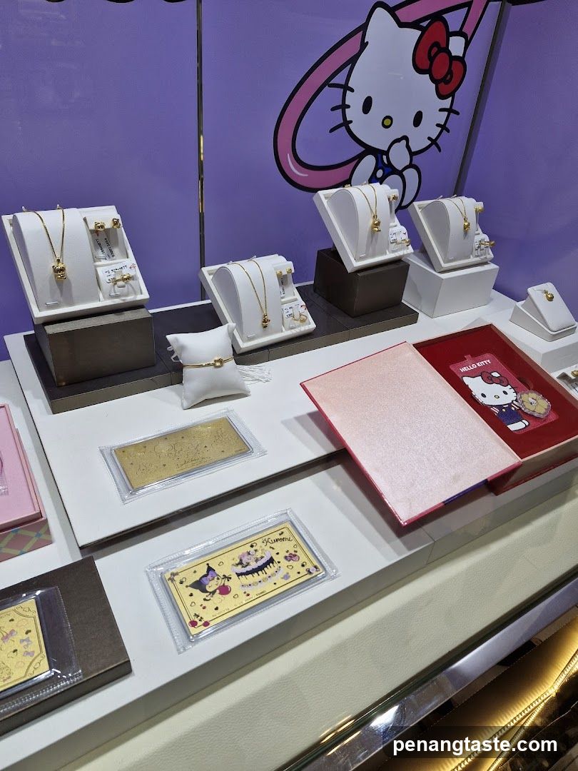 Hello Kitty and Kuromi Themed Jewelry Display
