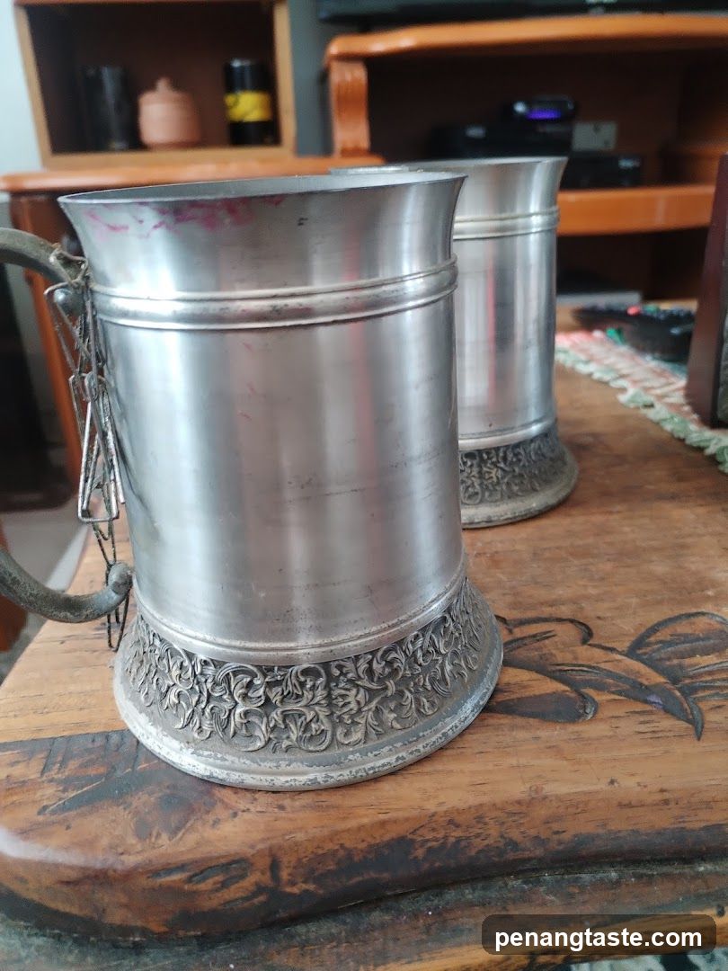 Two Pewter Tankards