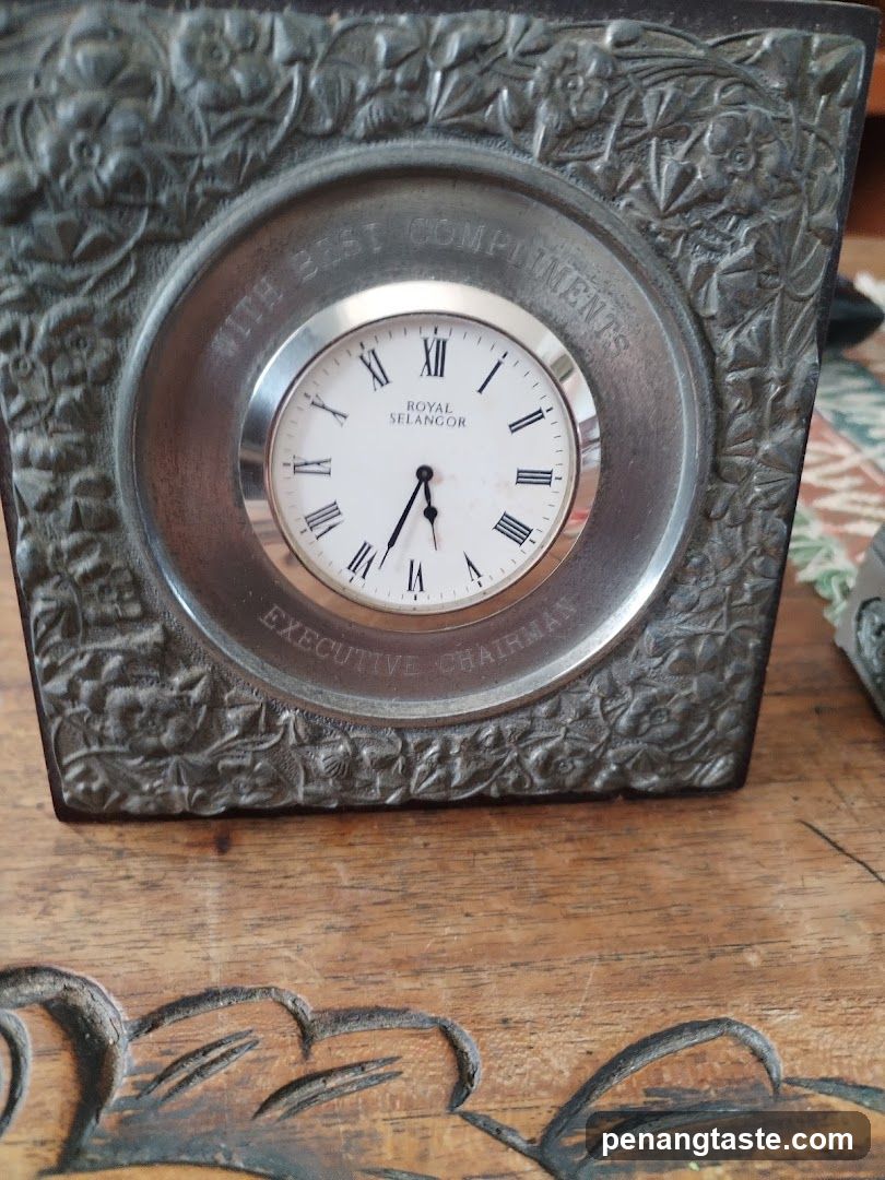 Royal Selangor Clock