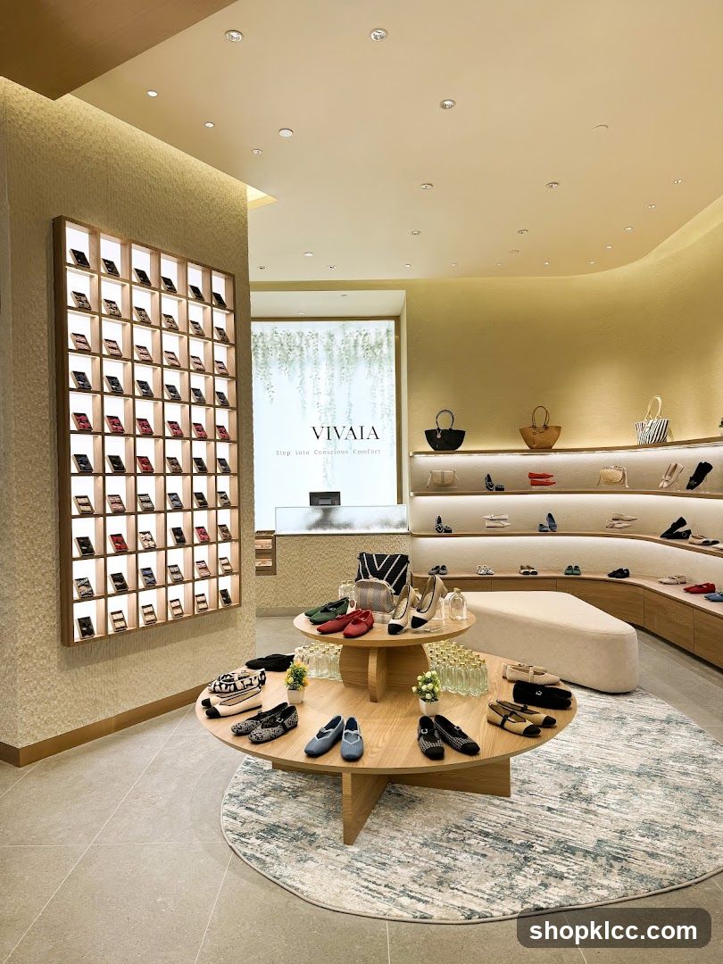 VIVAIA Shoe Store Interior