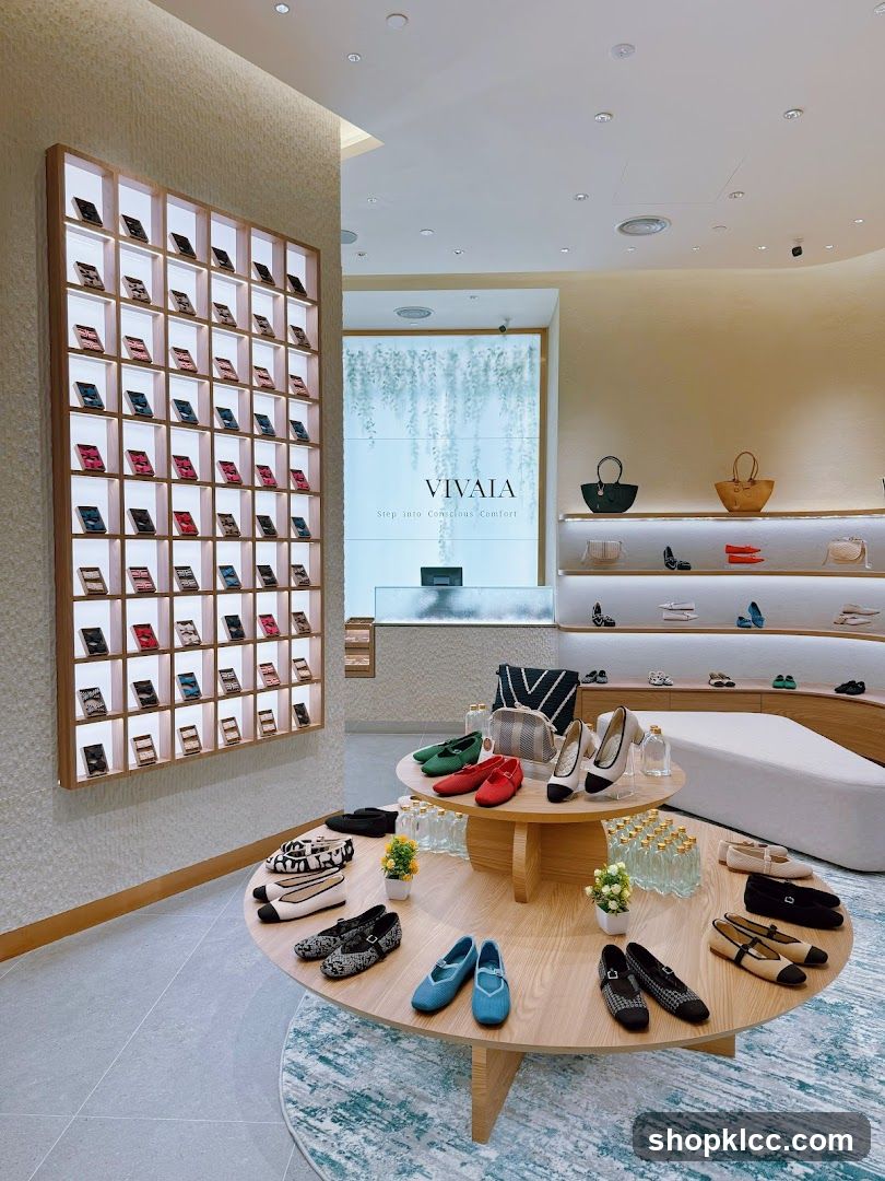 VIVAIA Shoe Store Interior