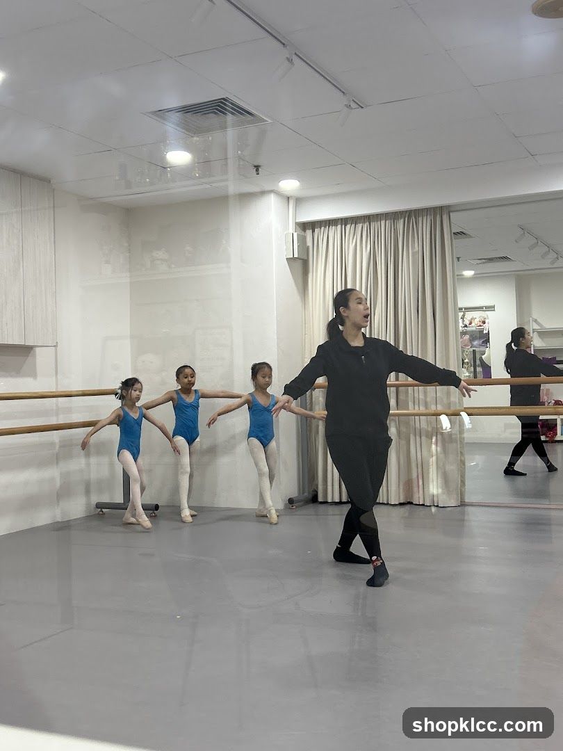 Ballet Class in Studio