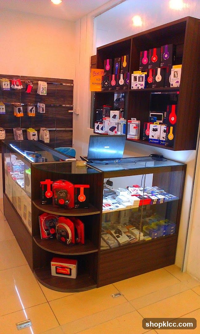 Electronics Store Interior