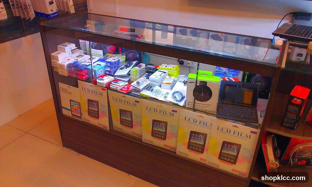 Electronics Store Interior Display