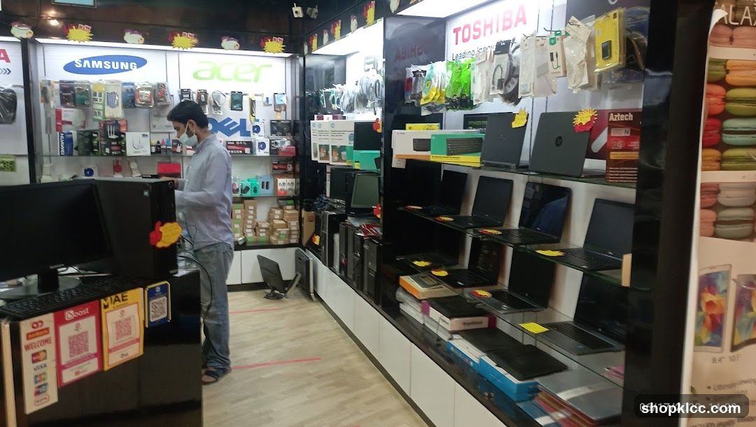 Electronics Store Interior