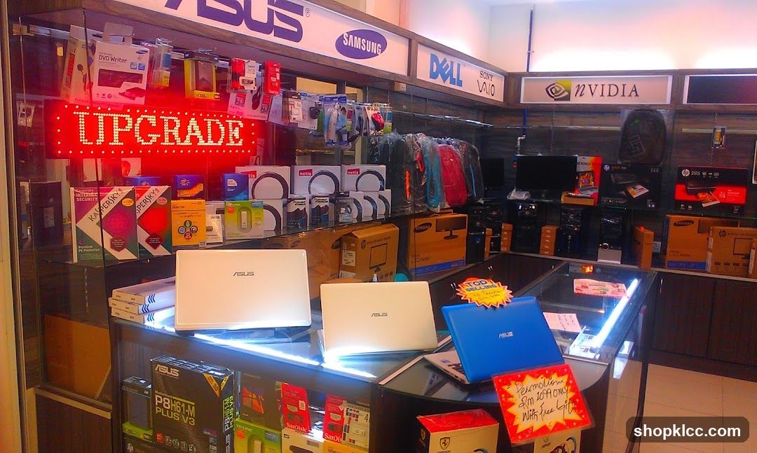 Electronics Store Interior