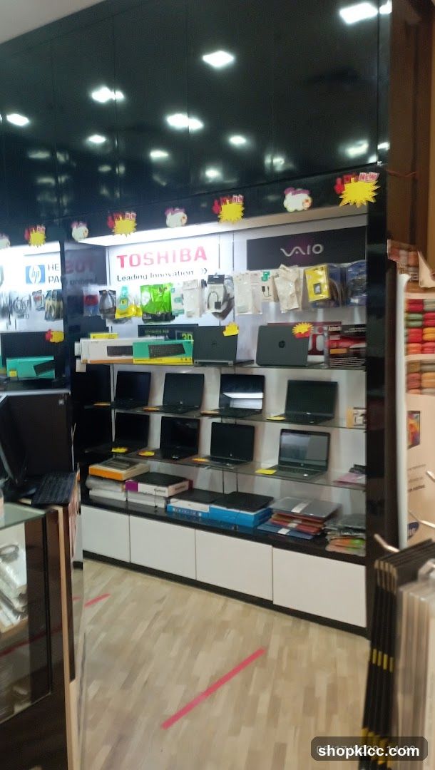 Electronics Store Interior Display