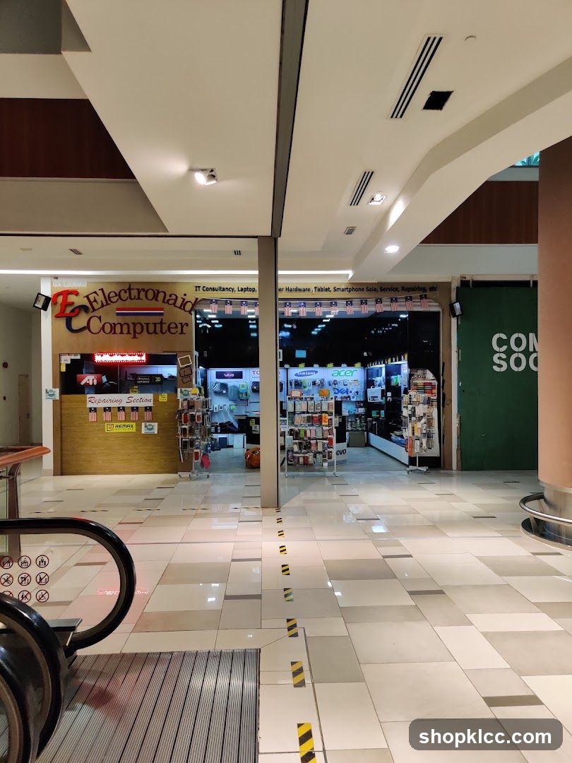 Shopping Mall Interior View