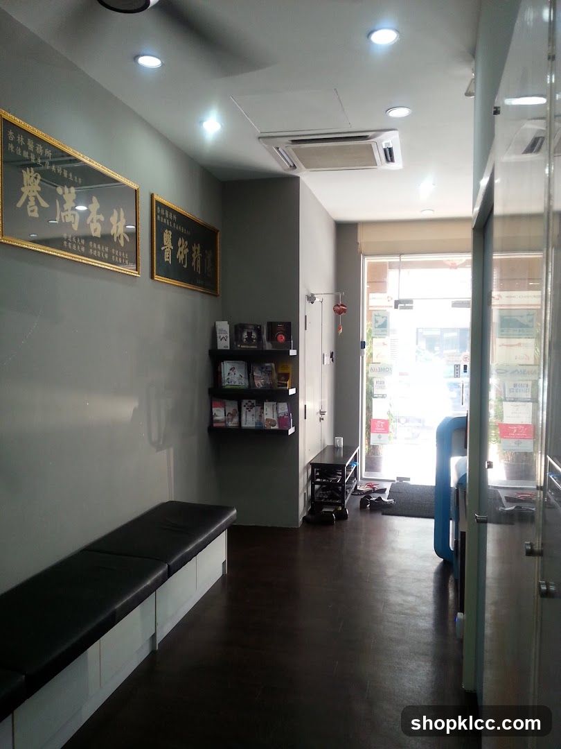 Interior of a Traditional Medicine Clinic