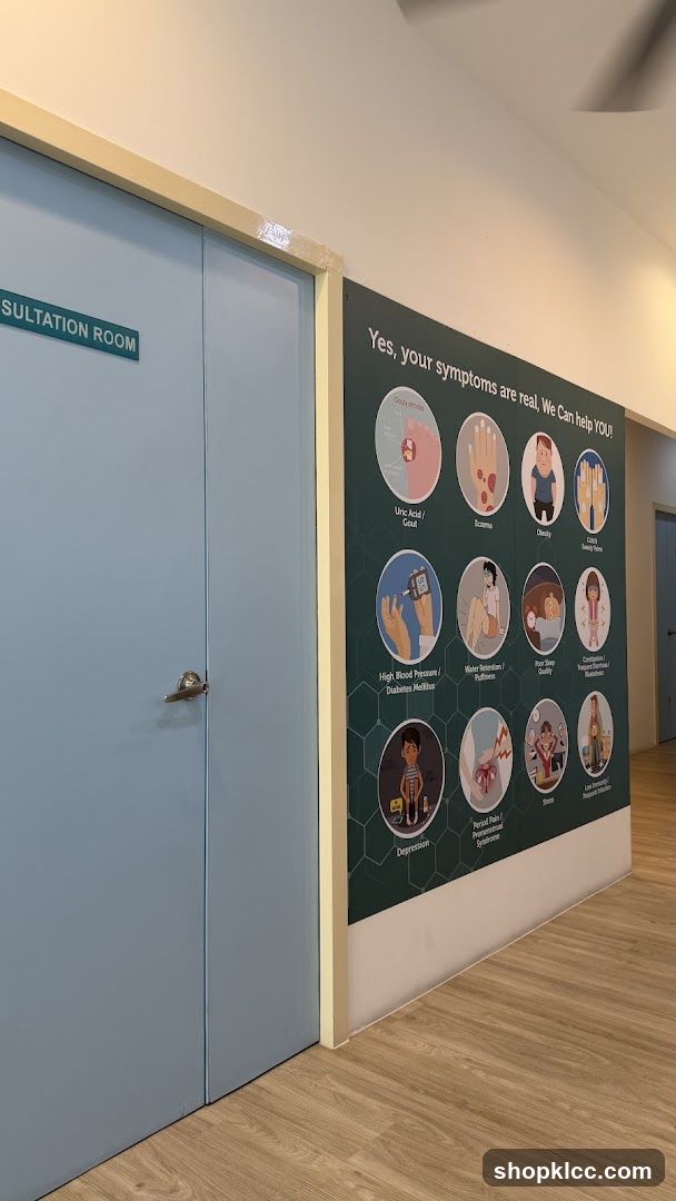 Medical Clinic Hallway Poster