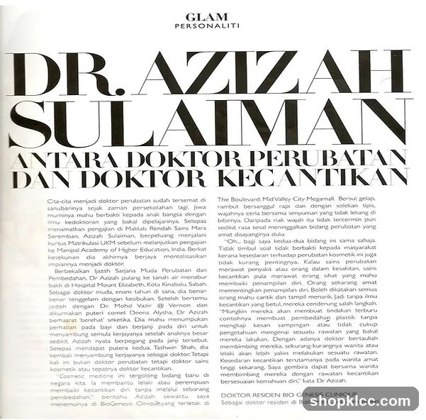 GLAM PERSONALITI - Dr. Azman Sulaiman