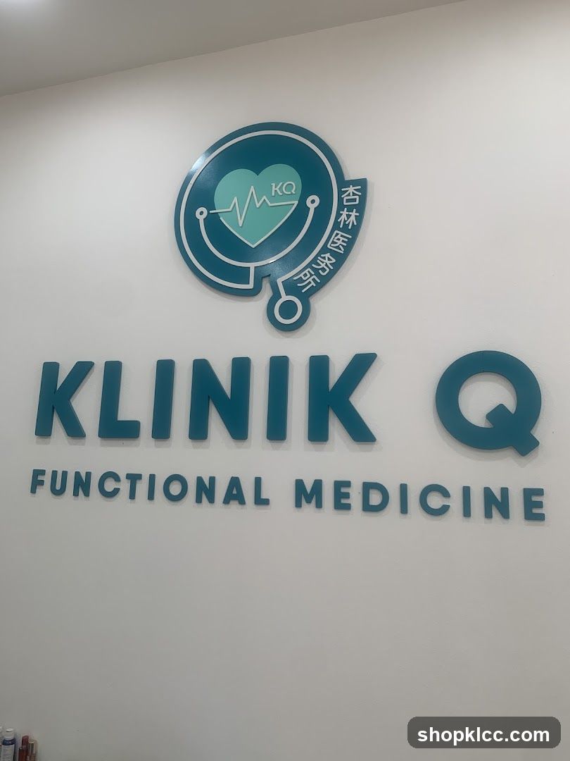 Klinik Q Functional Medicine Signage