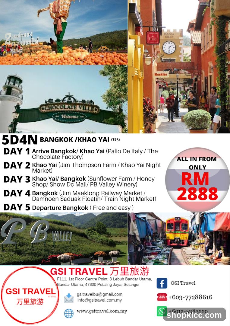5D4N Bangkok / Khao Yai (TER)