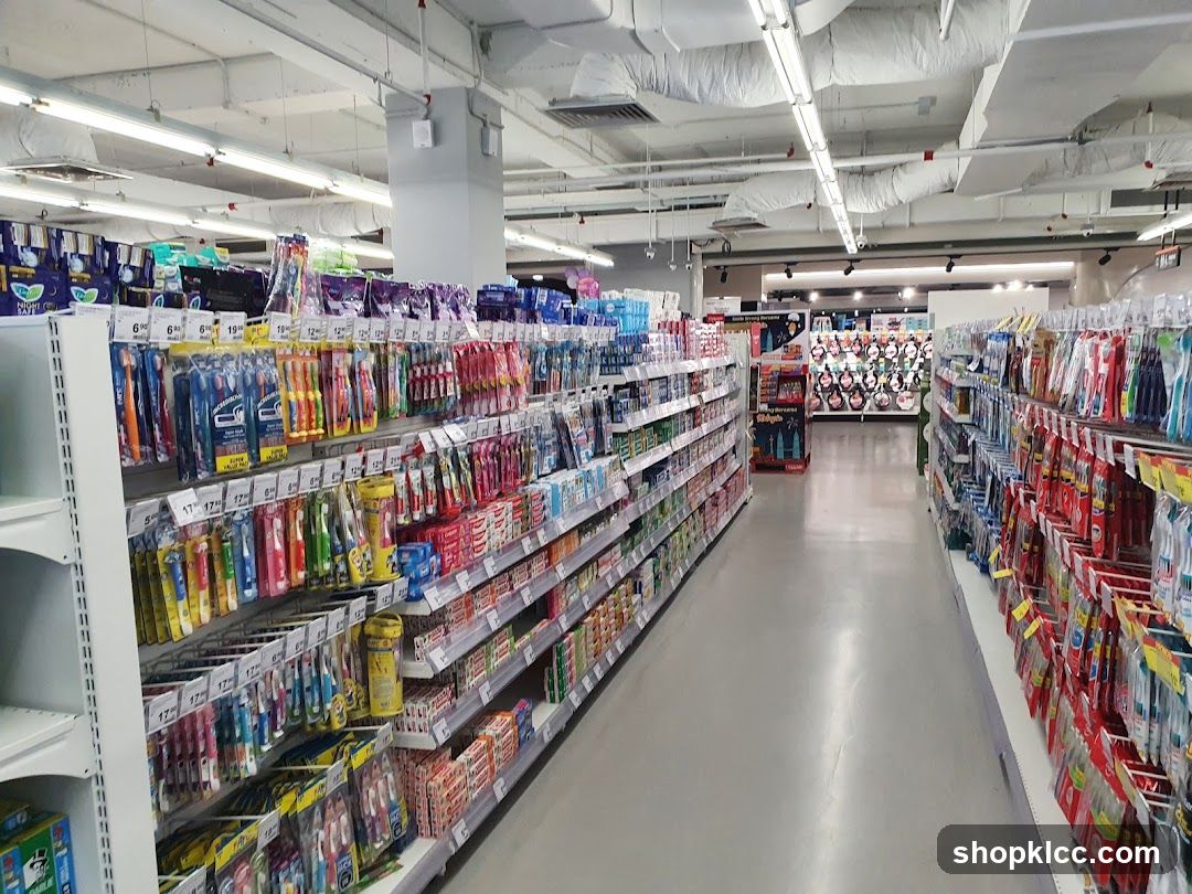 Toothbrush and Oral Care Aisle