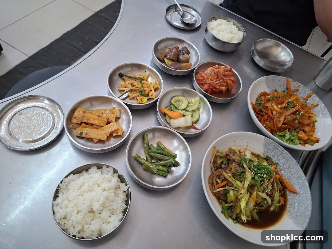 Korean Tableside Meal