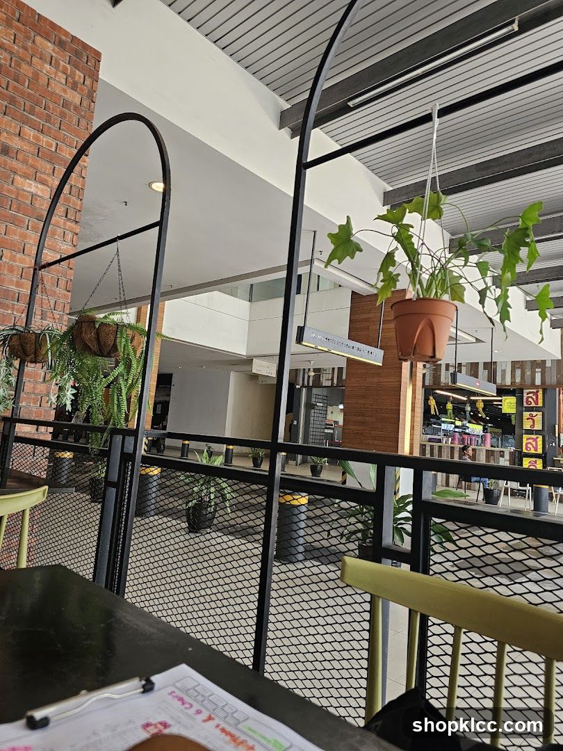 Interior View of a Modern Cafe or Restaurant