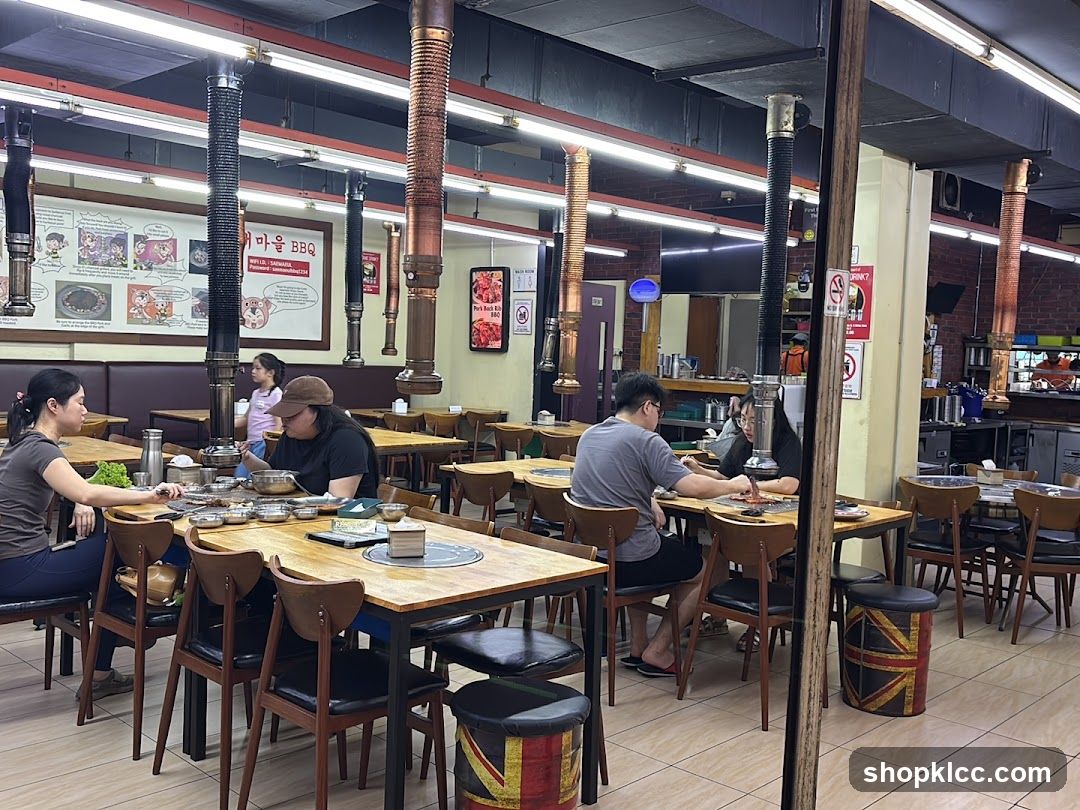 BBQ Restaurant Interior