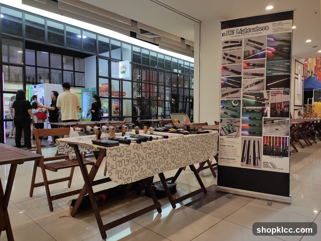 Lighter Display Booth