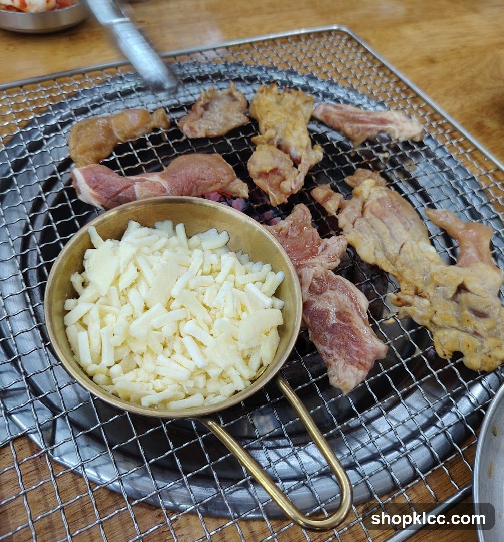 Korean BBQ with Cheese