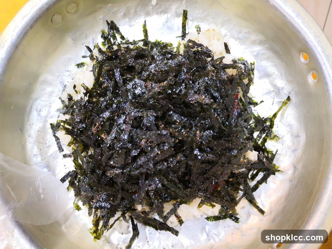 Nori on Rice Bowl