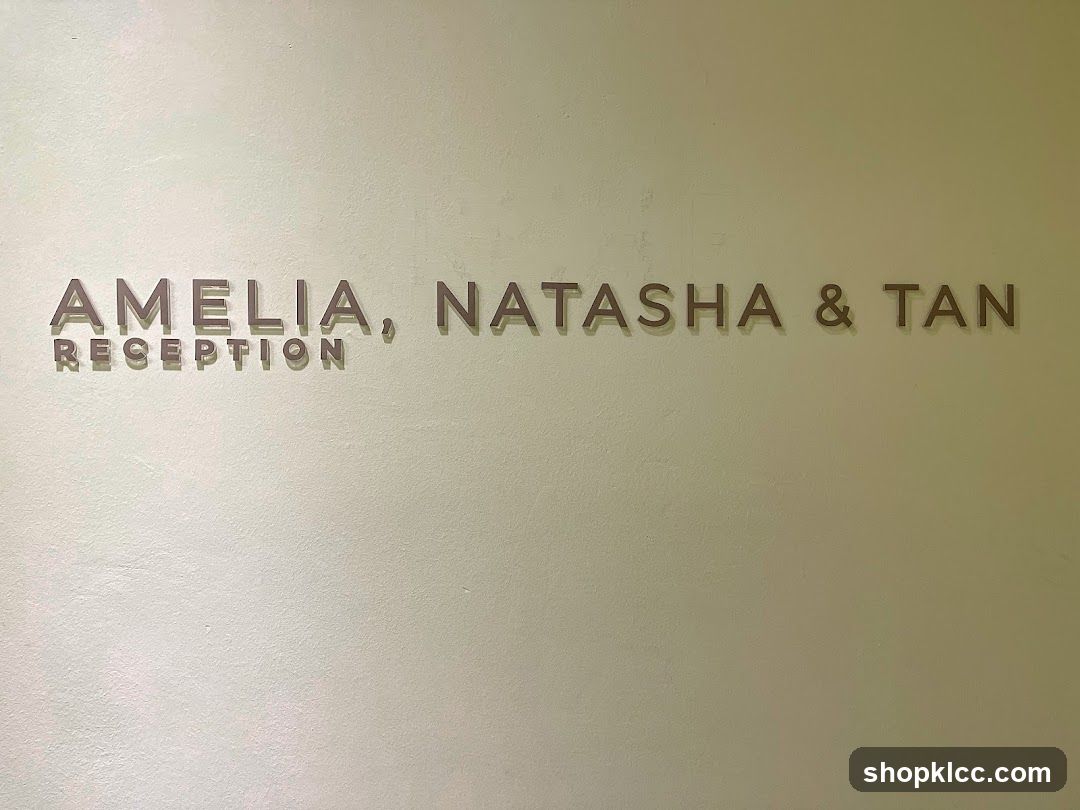 Reception Sign