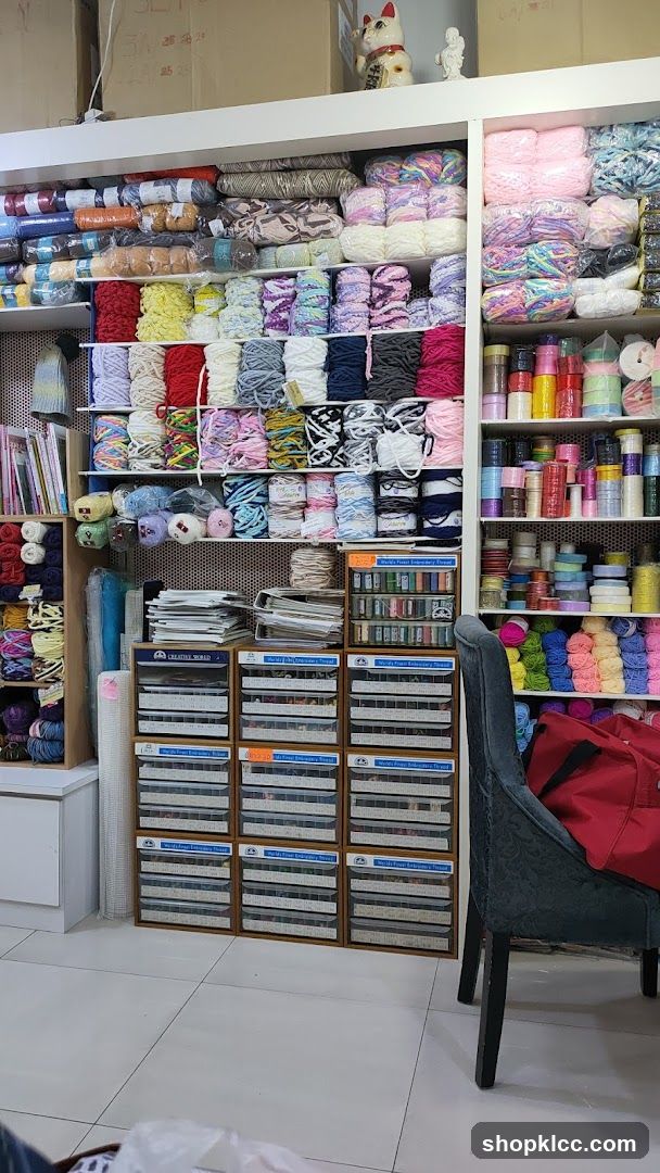 Craft Supply Store Interior