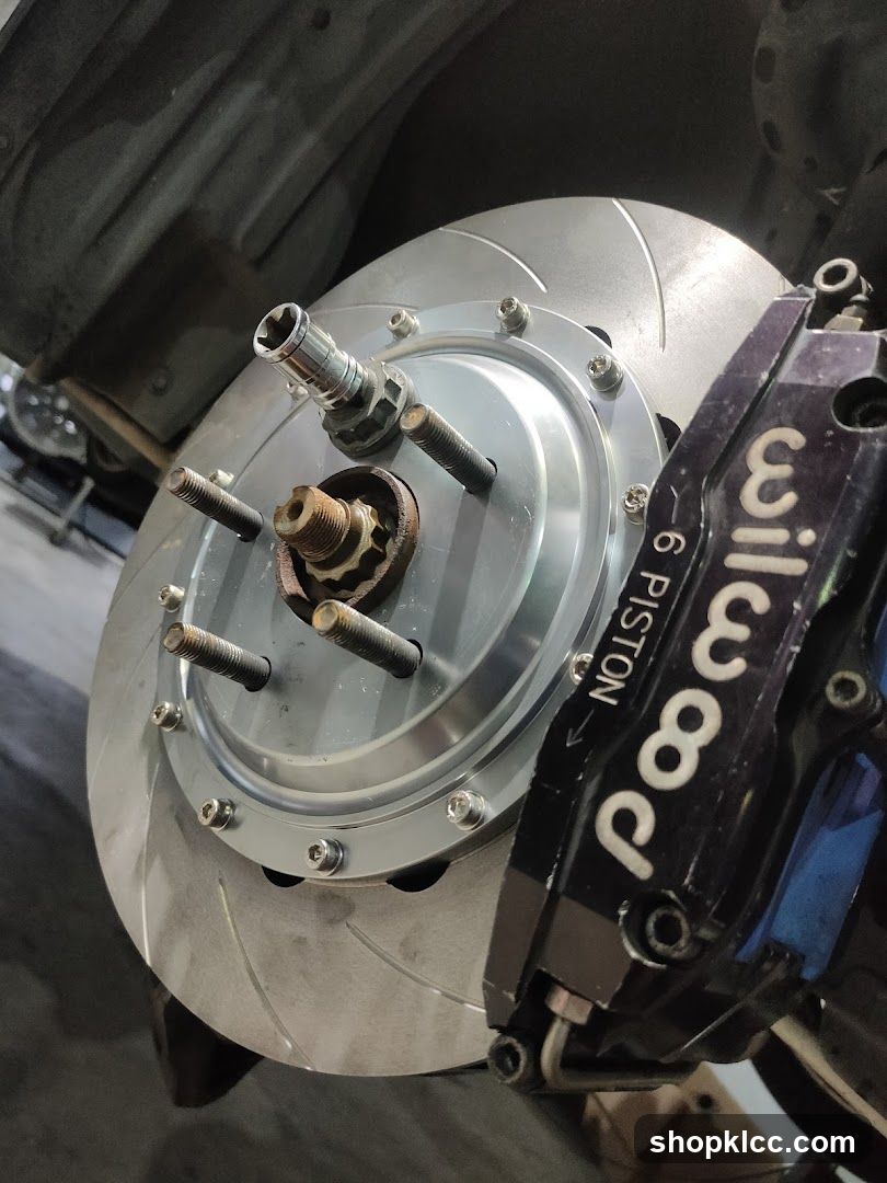 Car Brake Rotor and Caliper