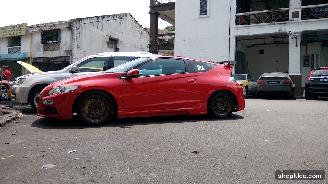 Cars parked outside a building