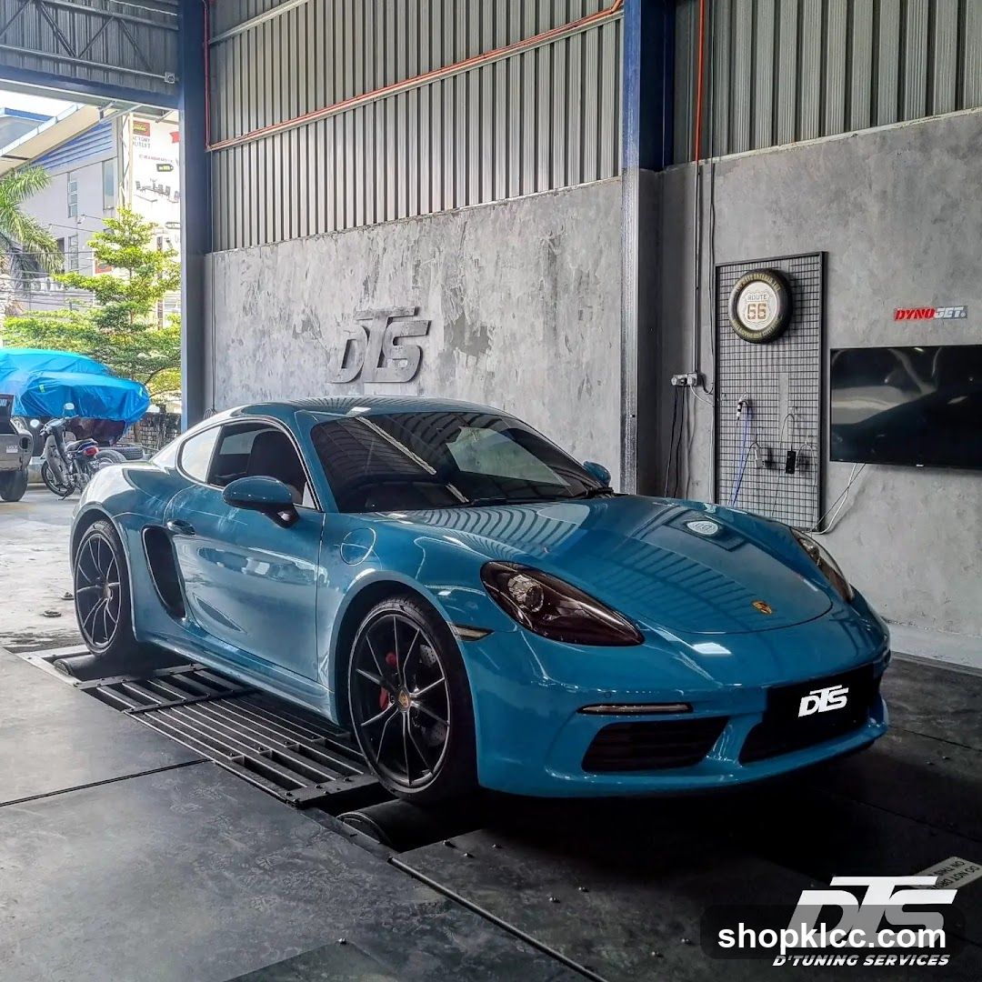 Car on Dynamometer