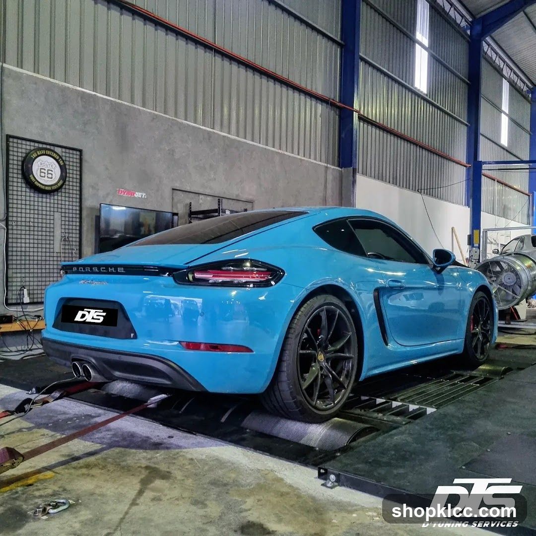 Car on Dynamometer