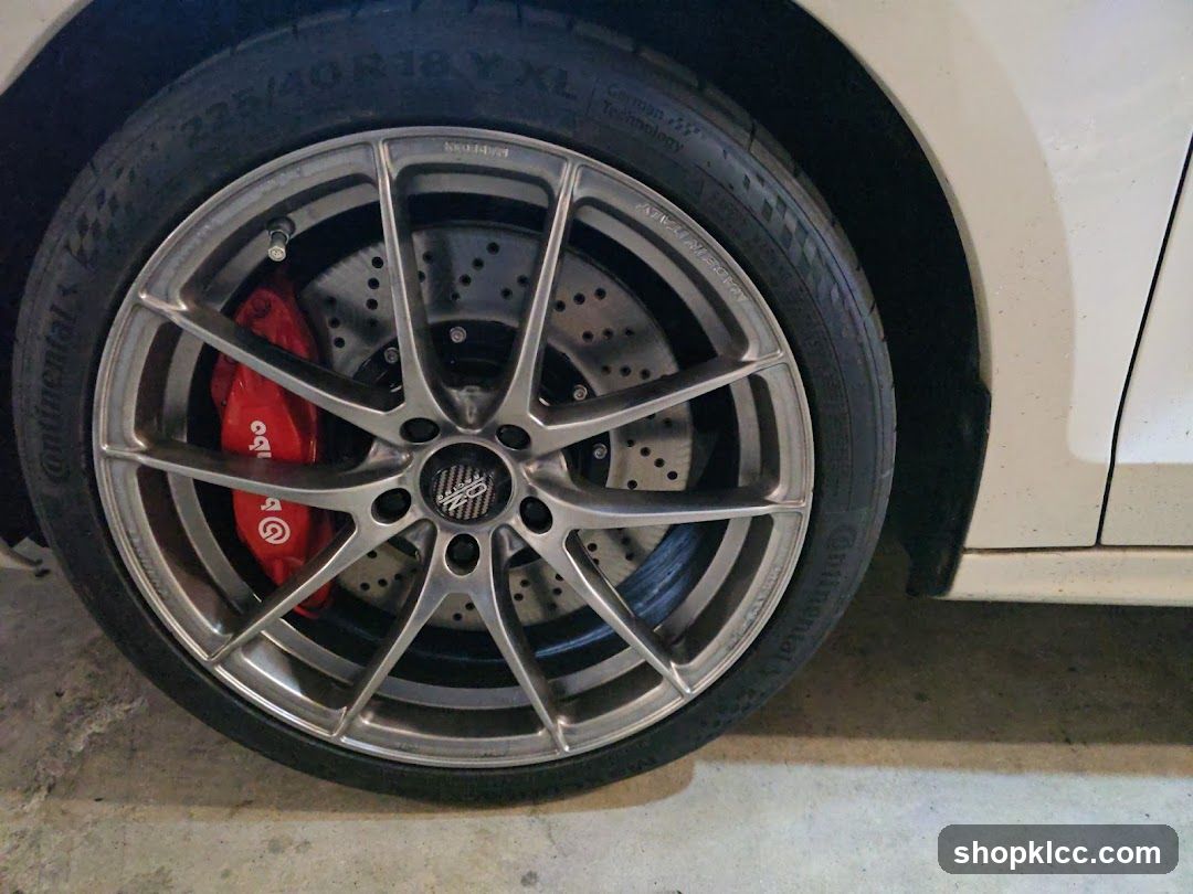Car Wheel and Brakes