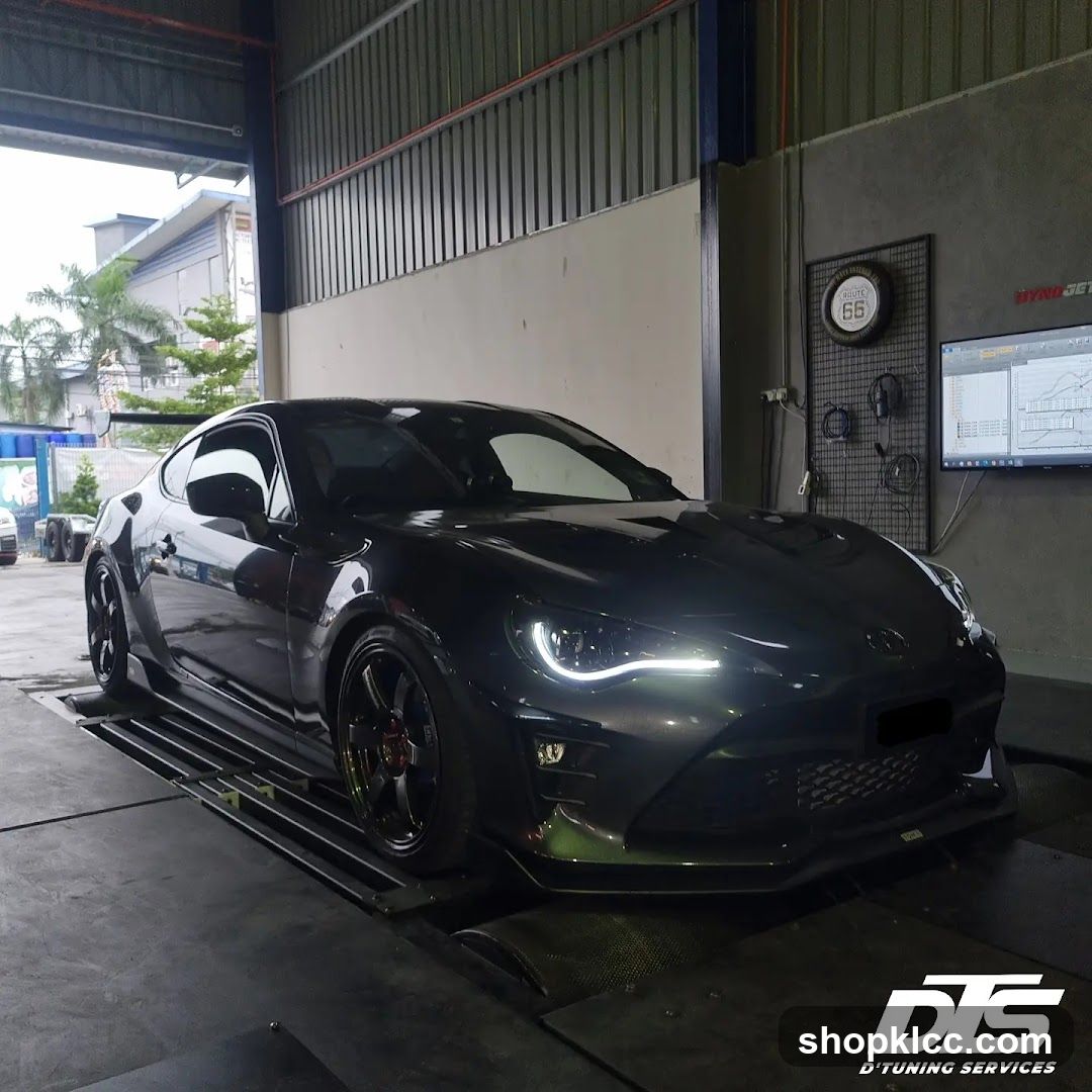 Car on Dynamometer