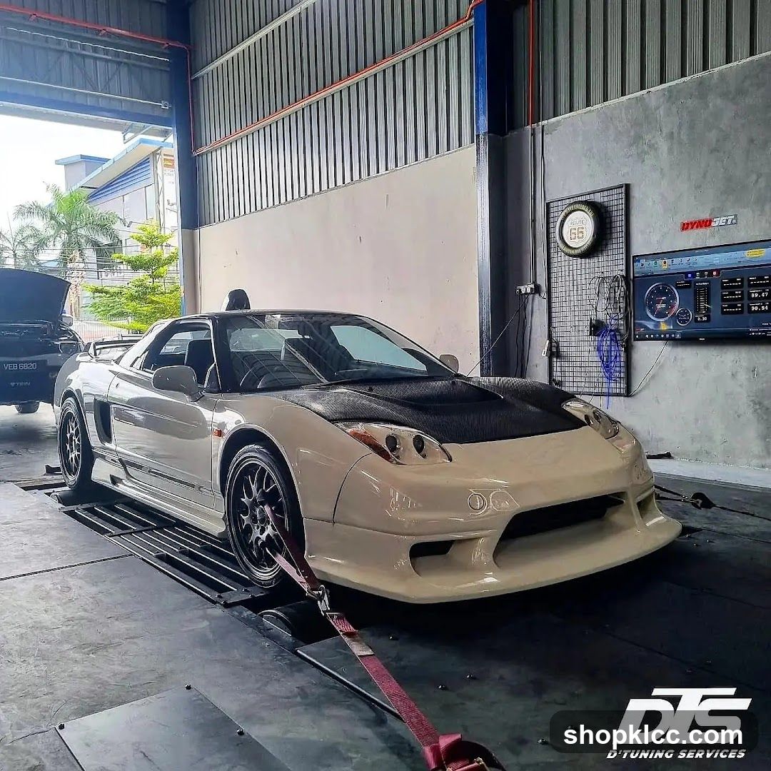 Car on Dynamometer
