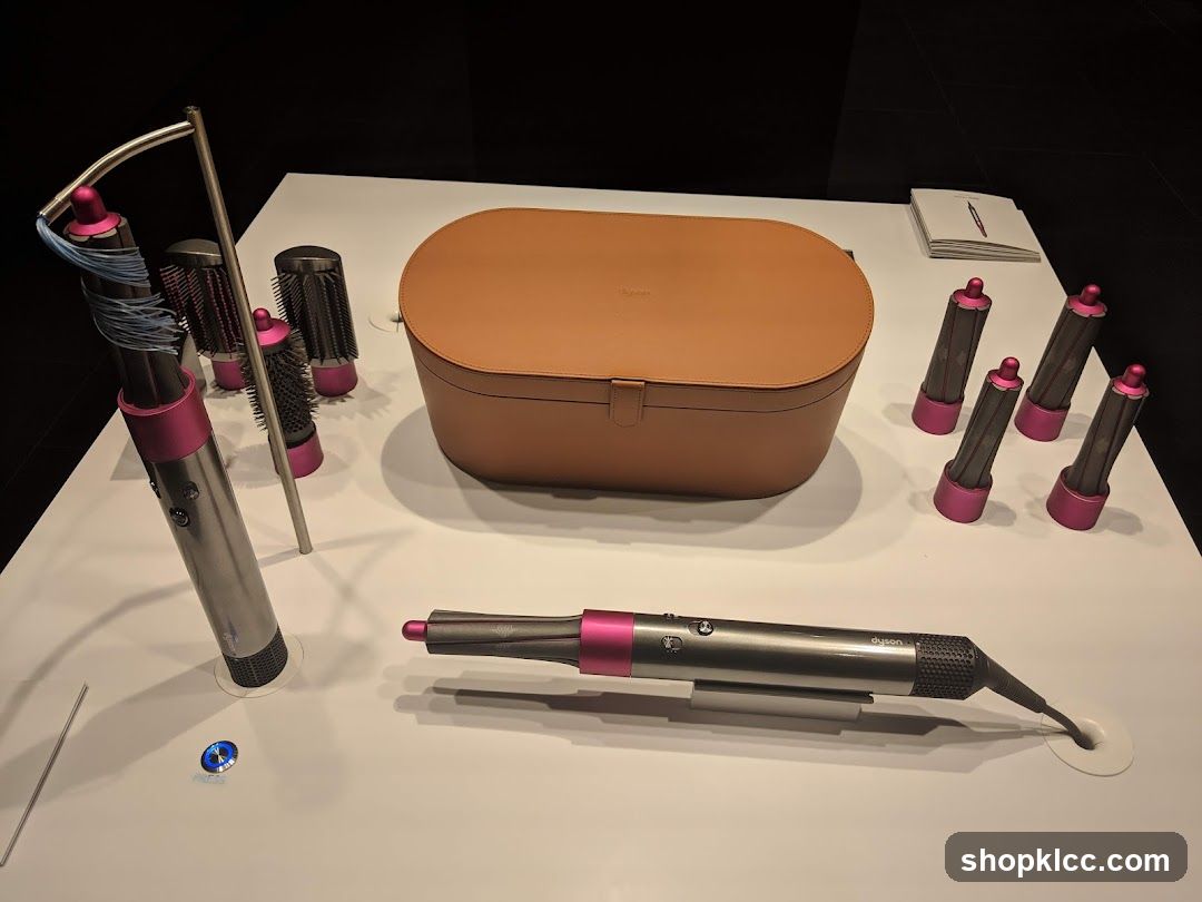Dyson Hair Styler Display