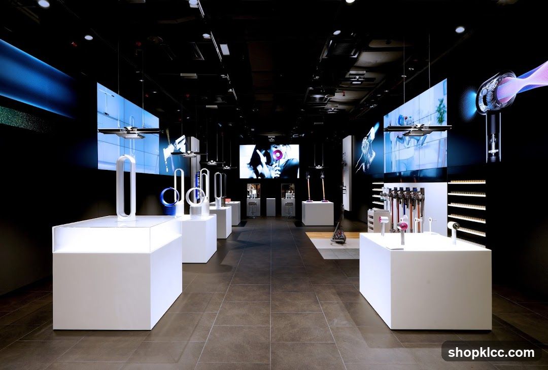 Dyson Store Interior