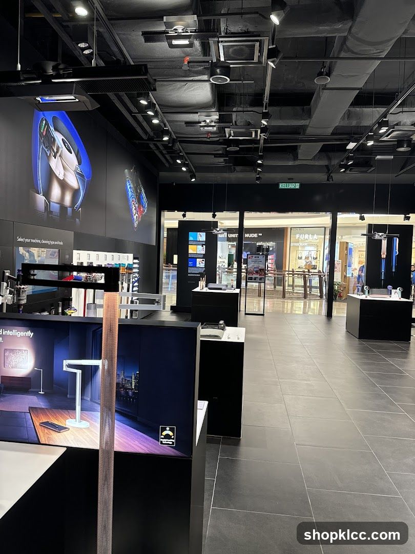 Modern Electronics Store Interior