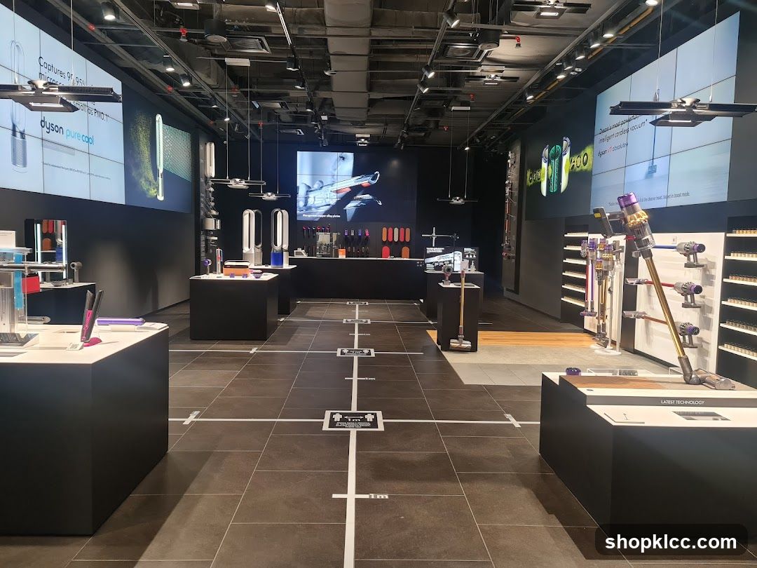 Dyson Store Interior
