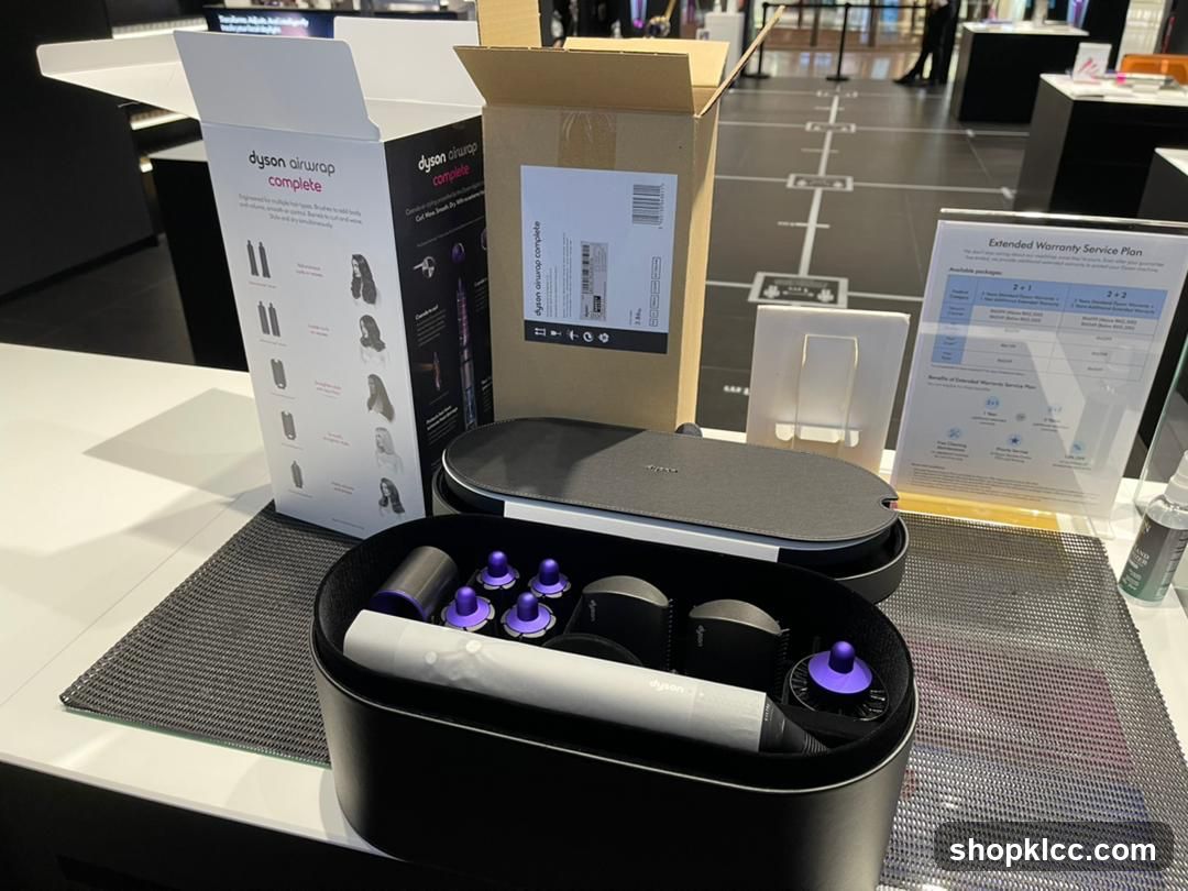 Dyson Airwrap Complete Display