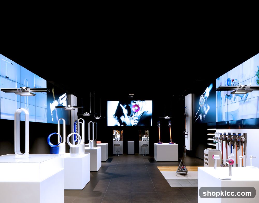 Dyson Store Interior