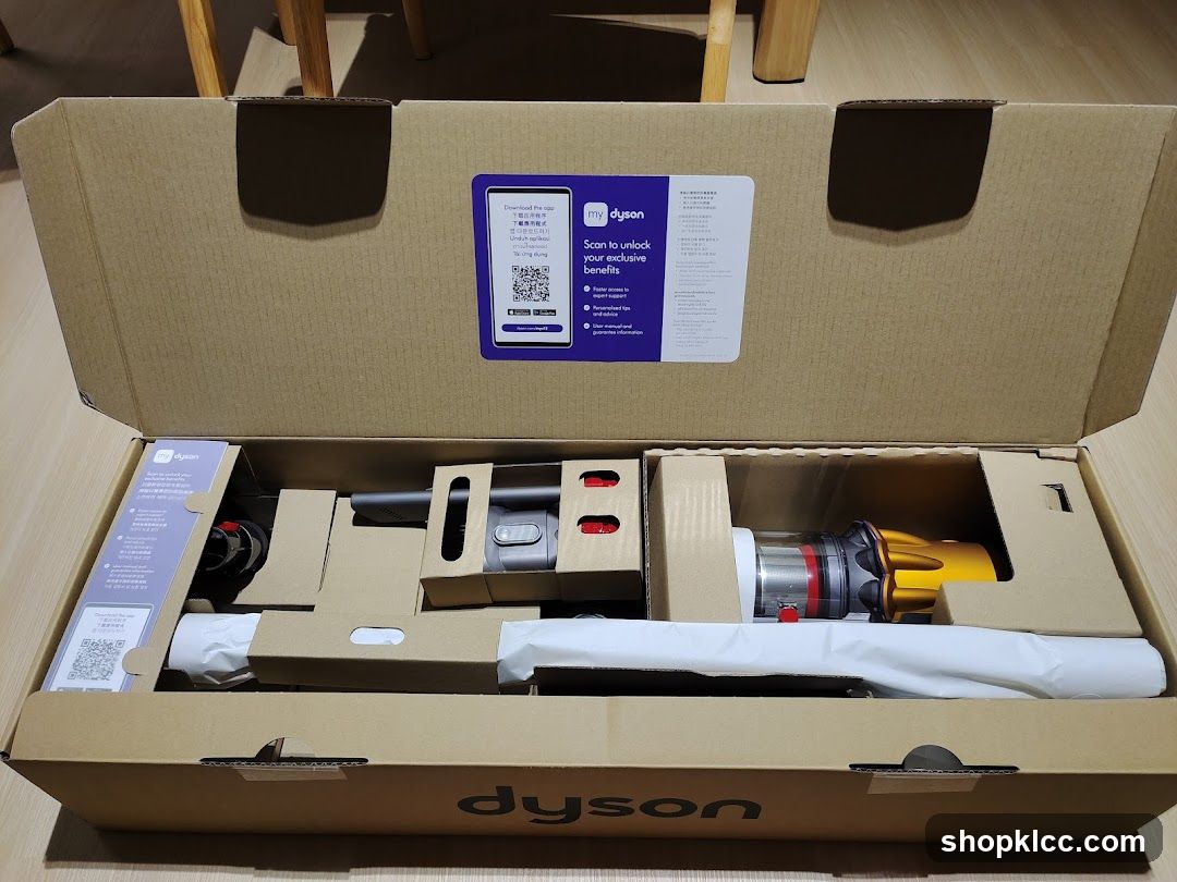 Dyson Vacuum Cleaner Box