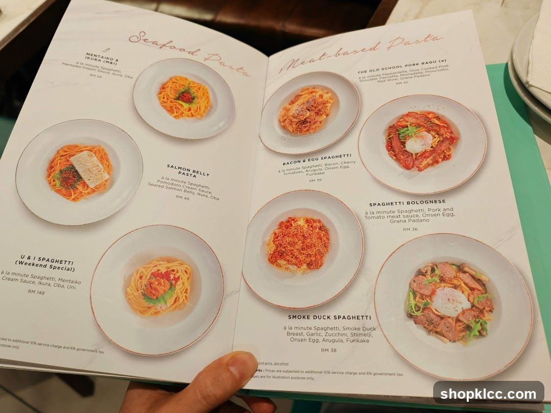 Seafood Pasta & Meat-based Pasta