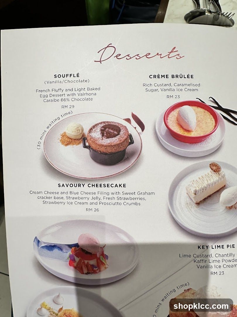 Desserts