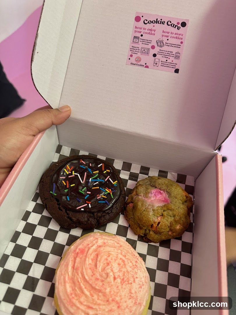 Cookies in a box