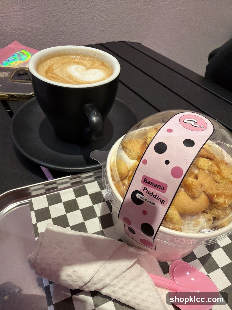 Coffee and Banana Pudding