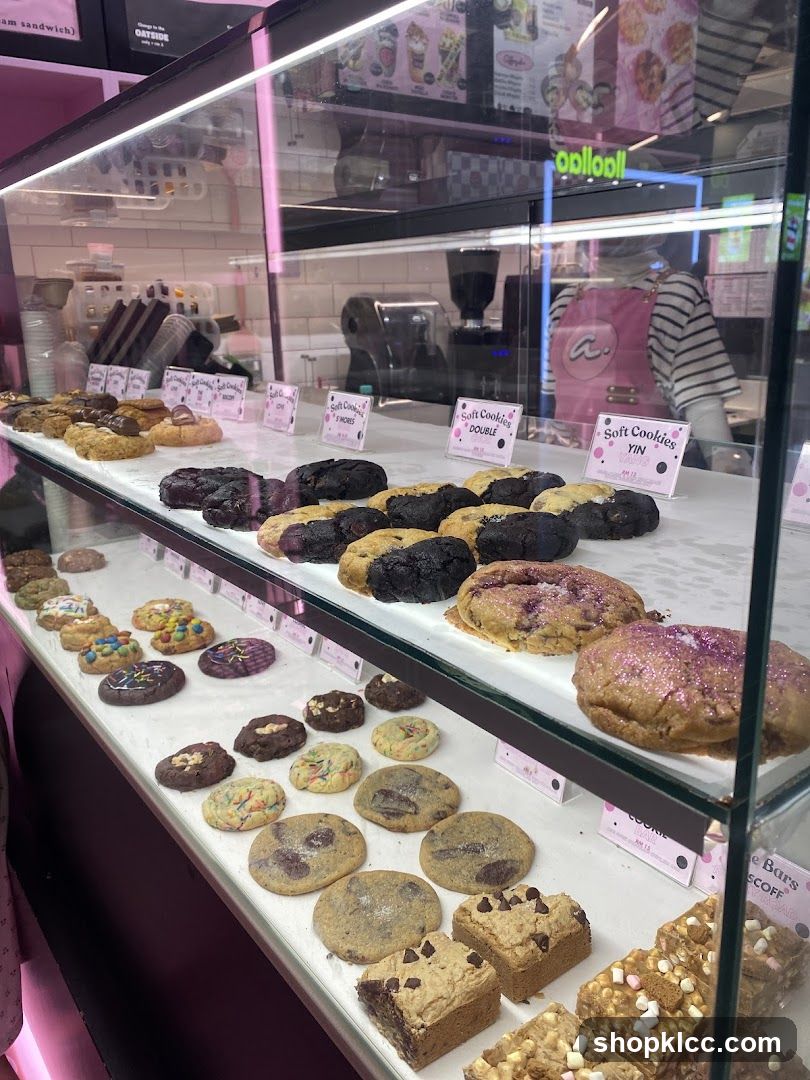 Display of Cookies and Baked Goods